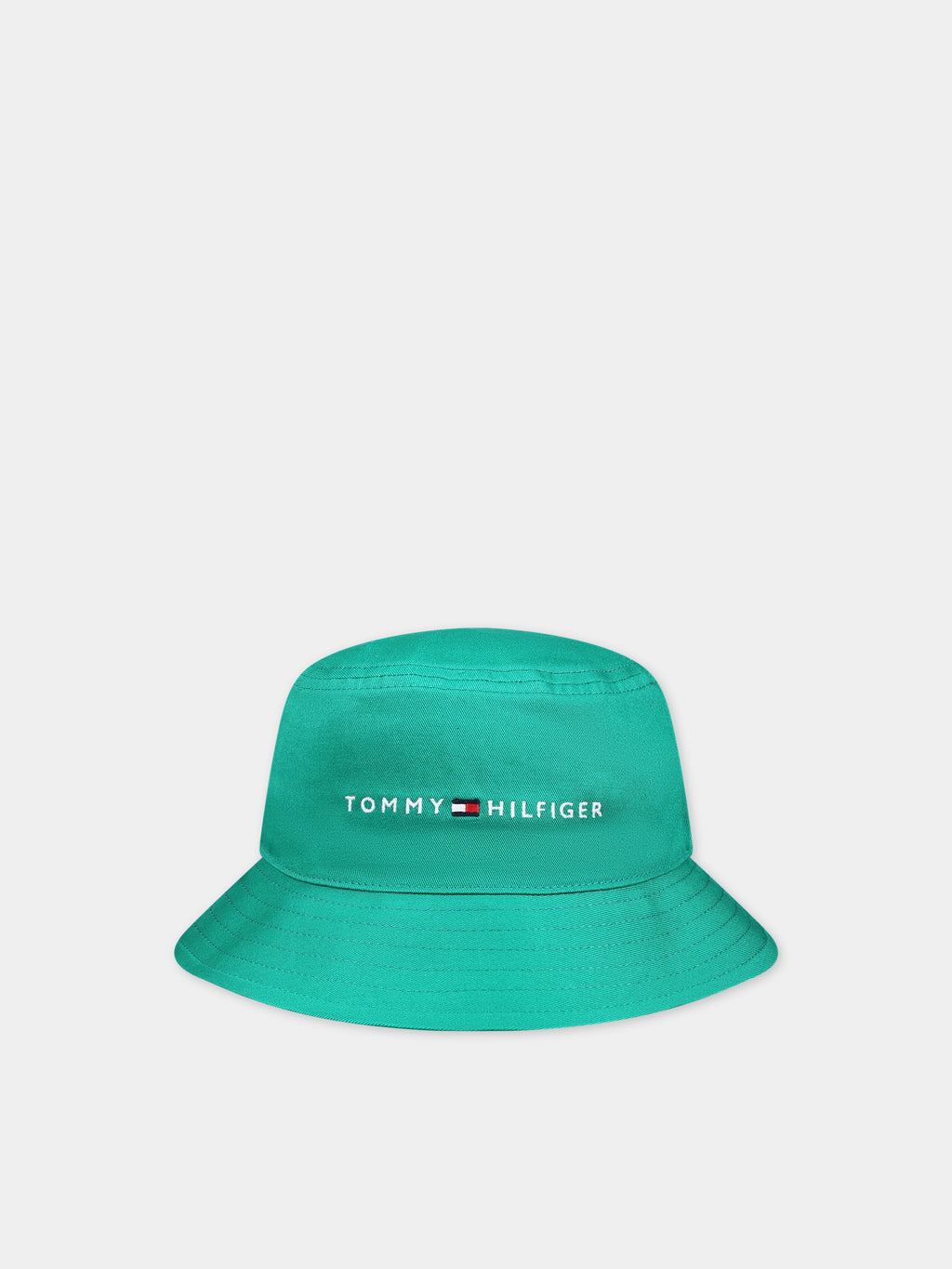 Cloche verte pour enfants avec logo